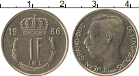 Продать Монеты Люксембург 1 франк 1968 Медно-никель