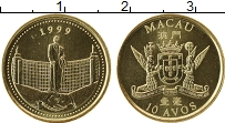 Продать Монеты Макао 10 авос 1999 Латунь