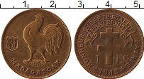 Продать Монеты Мадагаскар 1 франк 1943 Медь