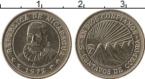 Продать Монеты Никарагуа 5 сентаво 1972 Медно-никель