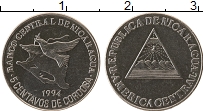 Продать Монеты Никарагуа 5 сентаво 1994 Сталь покрытая никелем