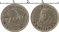 Продать Монеты Никарагуа 10 сентаво 1972 Сталь покрытая никелем