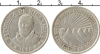 Продать Монеты Никарагуа 25 сентаво 1928 Серебро