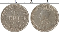 Продать Монеты Ньюфаундленд 10 центов 1912 Серебро