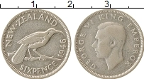 Продать Монеты Новая Зеландия 6 пенсов 1946 Серебро