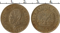 Продать Монеты Гаити 10 сантим 1906 Медно-никель