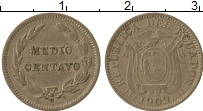 Продать Монеты Эквадор 1/2 сентаво 1884 Медно-никель