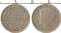 Продать Монеты Либерия 10 центов 1906 Серебро