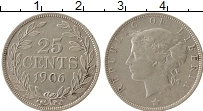 Продать Монеты Либерия 25 центов 1896 Серебро