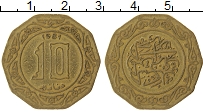 Продать Монеты Алжир 10 динар 1979 Бронза