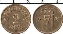 Продать Монеты Норвегия 2 эре 1954 Медь