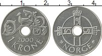 Продать Монеты Норвегия 1 крона 2005 Медно-никель