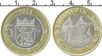 Продать Монеты Финляндия 5 евро 2015 Биметалл