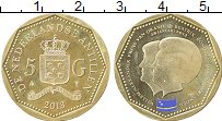 Продать Монеты Нидерланды 5 гульденов 2013 Латунь
