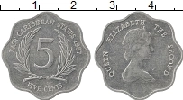 Продать Монеты Карибы 5 центов 1995 Алюминий