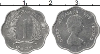 Продать Монеты Карибы 1 цент 1983 Алюминий