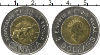 Продать Монеты Канада 2 доллара 2000 Биметалл
