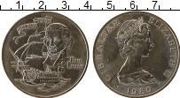 Продать Монеты Гибралтар 1 крона 1980 Медно-никель