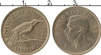 Продать Монеты Новая Зеландия 6 пенсов 1952 Медно-никель