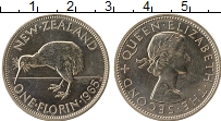Продать Монеты Новая Зеландия 1 флорин 1965 Медно-никель