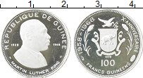Продать Монеты Гвинея 100 франков 1968 Серебро