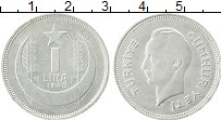 Продать Монеты Турция 1 лира 1941 Серебро