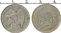 Продать Монеты Чили 20 сентаво 1907 Серебро