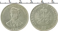 Продать Монеты Гаити 20 сантим 1991 Медно-никель