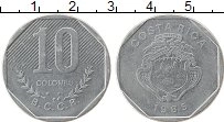 Продать Монеты Коста-Рика 10 колон 1985 Медно-никель