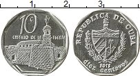 Продать Монеты Куба 10 сентаво 2000 Сталь покрытая никелем