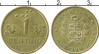 Продать Монеты Перу 1 сентим 1997 Медно-никель