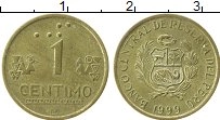 Продать Монеты Перу 1 сентим 1997 Медно-никель