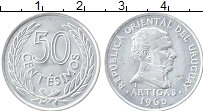 Продать Монеты Уругвай 50 сентесим 1965 Алюминий