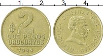 Продать Монеты Уругвай 2 песо 2007 Медно-никель