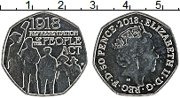 Продать Монеты Великобритания 50 пенсов 2018 Медно-никель