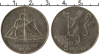 Продать Монеты Норвегия 5 крон 1975 Медно-никель
