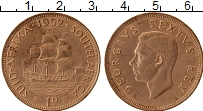 Продать Монеты Южная Африка 1 пенни 1950 Бронза