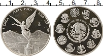 Продать Монеты Мексика 1 унция 2005 Серебро