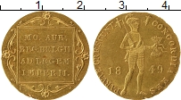 Продать Монеты Нидерланды 1 дукат 1849 Золото