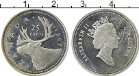 Продать Монеты Канада 25 центов 1997 Серебро