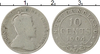 Продать Монеты Ньюфаундленд 10 центов 1904 Серебро