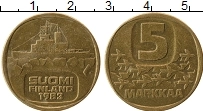 Продать Монеты Финляндия 5 марок 1955 Алюминий