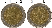 Продать Монеты Аргентина 1 песо 2009 Биметалл