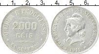 Продать Монеты Бразилия 2000 рейс 1907 Серебро