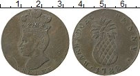 Продать Монеты Барбадос 1 пенни 1788 Медь