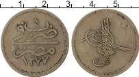 Продать Монеты Египет 10 кирш 1277 Серебро