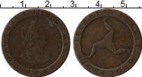 Продать Монеты Остров Мэн 1 пенни 1796 Медь