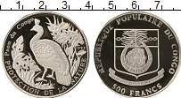 Продать Монеты Конго 500 франков 1992 Серебро