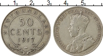 Продать Монеты Ньюфаундленд 50 центов 1917 Серебро