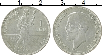 Продать Монеты Румыния 1 лей 1914 Серебро